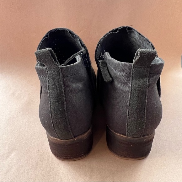 Toms Green Suede Ankle Booties Size 8 - Picture 9 of 9